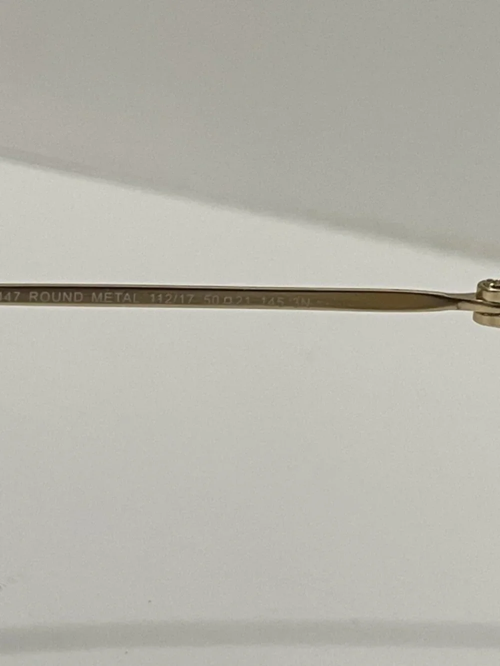 Ray-Ban | Accessories | New Rayban Rb3447 Round Metal Classic Gold ...